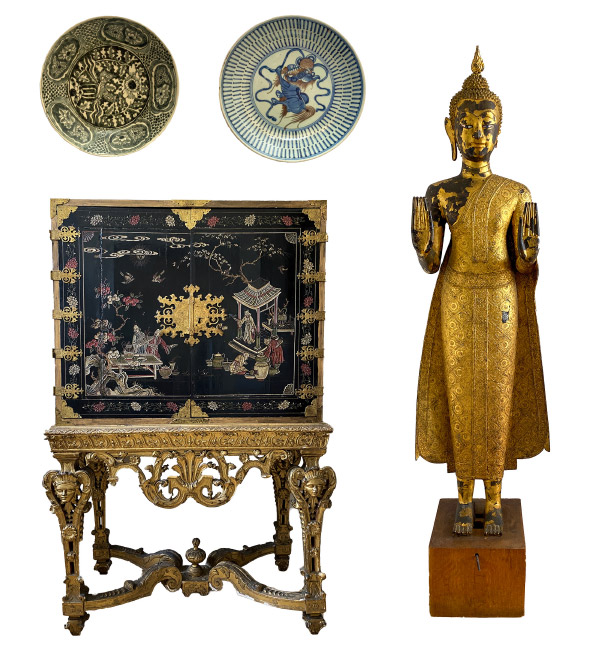 Ankauf asiatische Objekte aus Keramik, Holz, Sandstein, Silber, Jade und Marmor in Bad Tölz